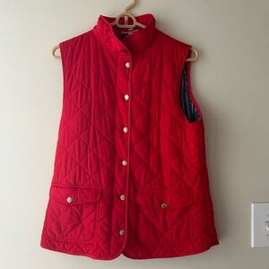 Women’s red vest